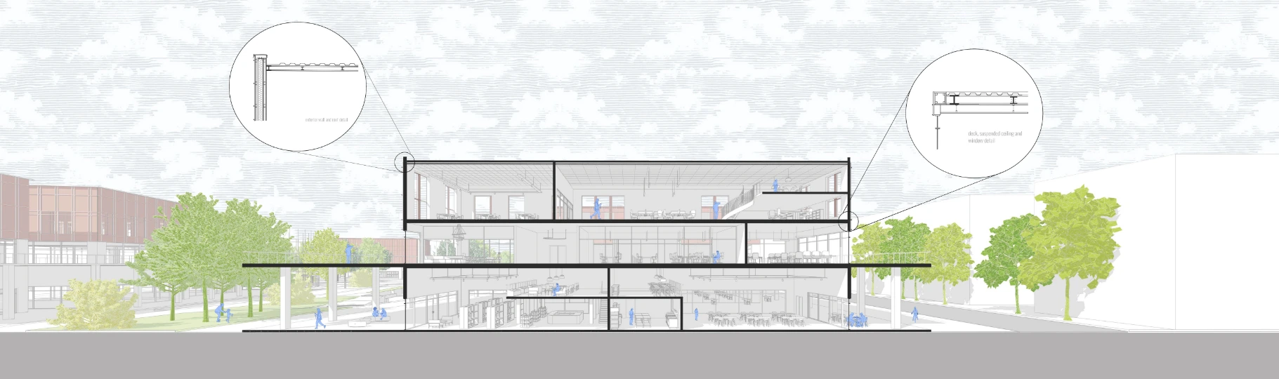 Ankara Urban Commons, interior section