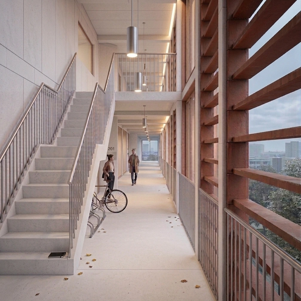 Reconceptualize Urban Mass Housing, unit interior